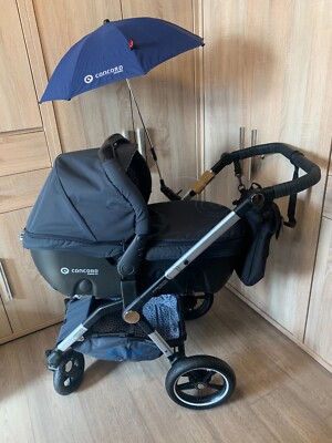 Concord Camino Set NEU + Sleeper 2.0 + Ion + Fußsack + Wickeltasche + Regenschut