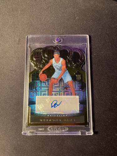 2020-21 Crown Royale Desmond Bane Rookie Crown GOLD Auto RC /10 Grizzlies SSP
