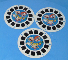 Vtg 3D Viewmaster Nickelodeon Rugrats Set of 3 Slides Reels L K
