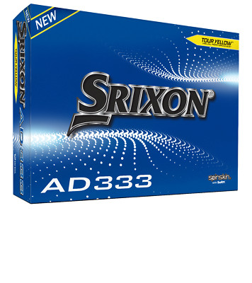 36 neue gelbe Srixon AD333  Golfbälle  Modell  2025