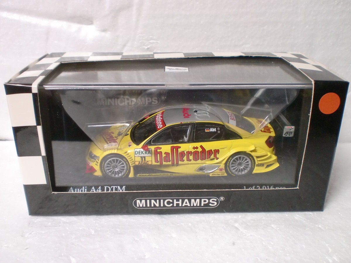 MINICHAMPS Audi A4 DTM 3台セット MINICHAMPS Audi A4 DTM 3台セット