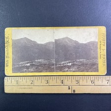 Mount Adams New Hampshire EARLY Stereoview Joseph L. Bates Antique c1860s Y13044