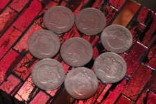 8 x 2 DM BRD Kursm&uuml;nze MAX PLANCK 1957 G , 1958 D,F,G,J , 65 J, 71 D,J,