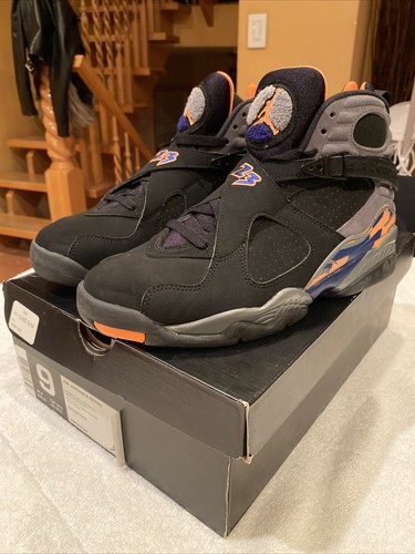 Brand New Air Jordan 8 Retro Blk/Bright 