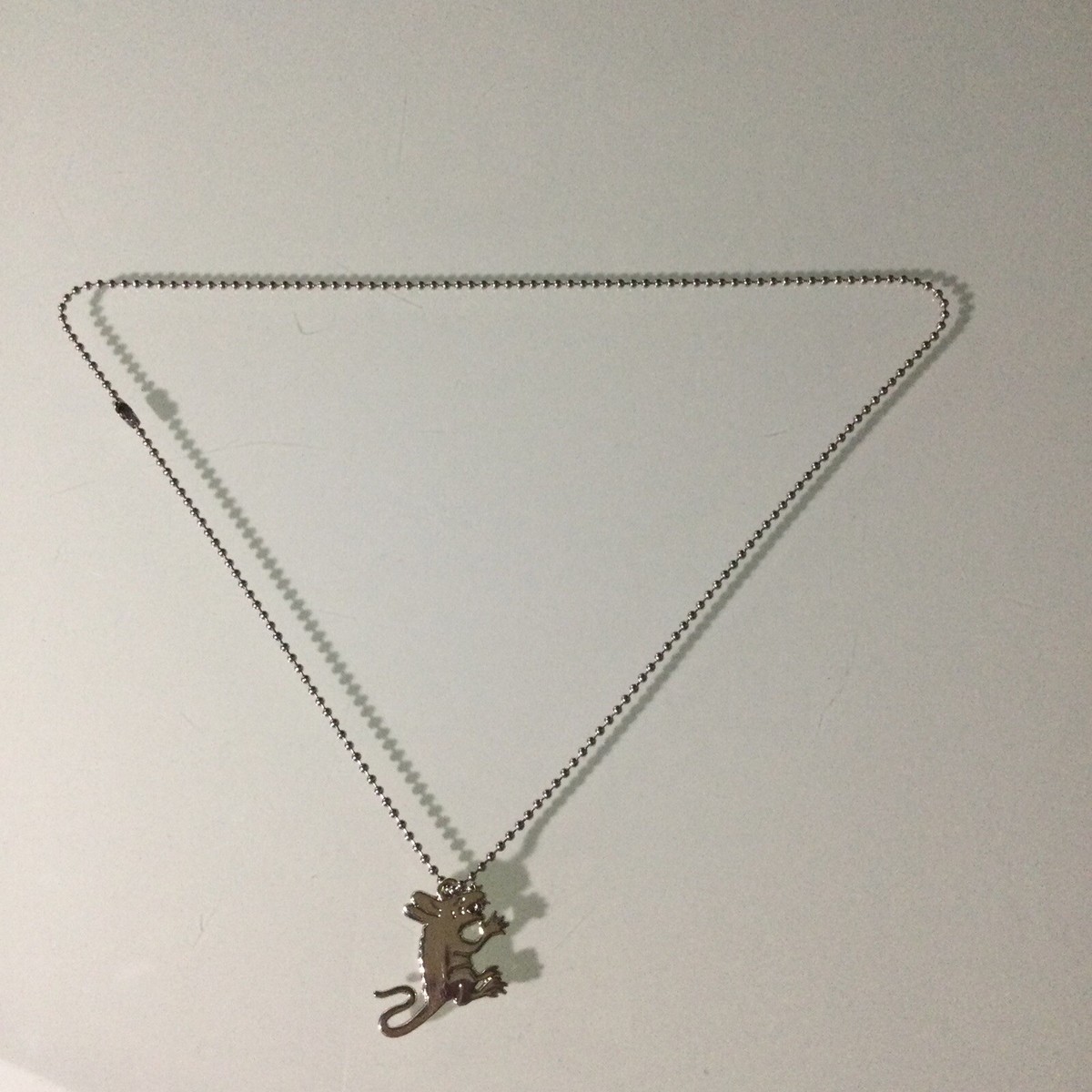 Stussy Silver Rat Necklace | eBay
