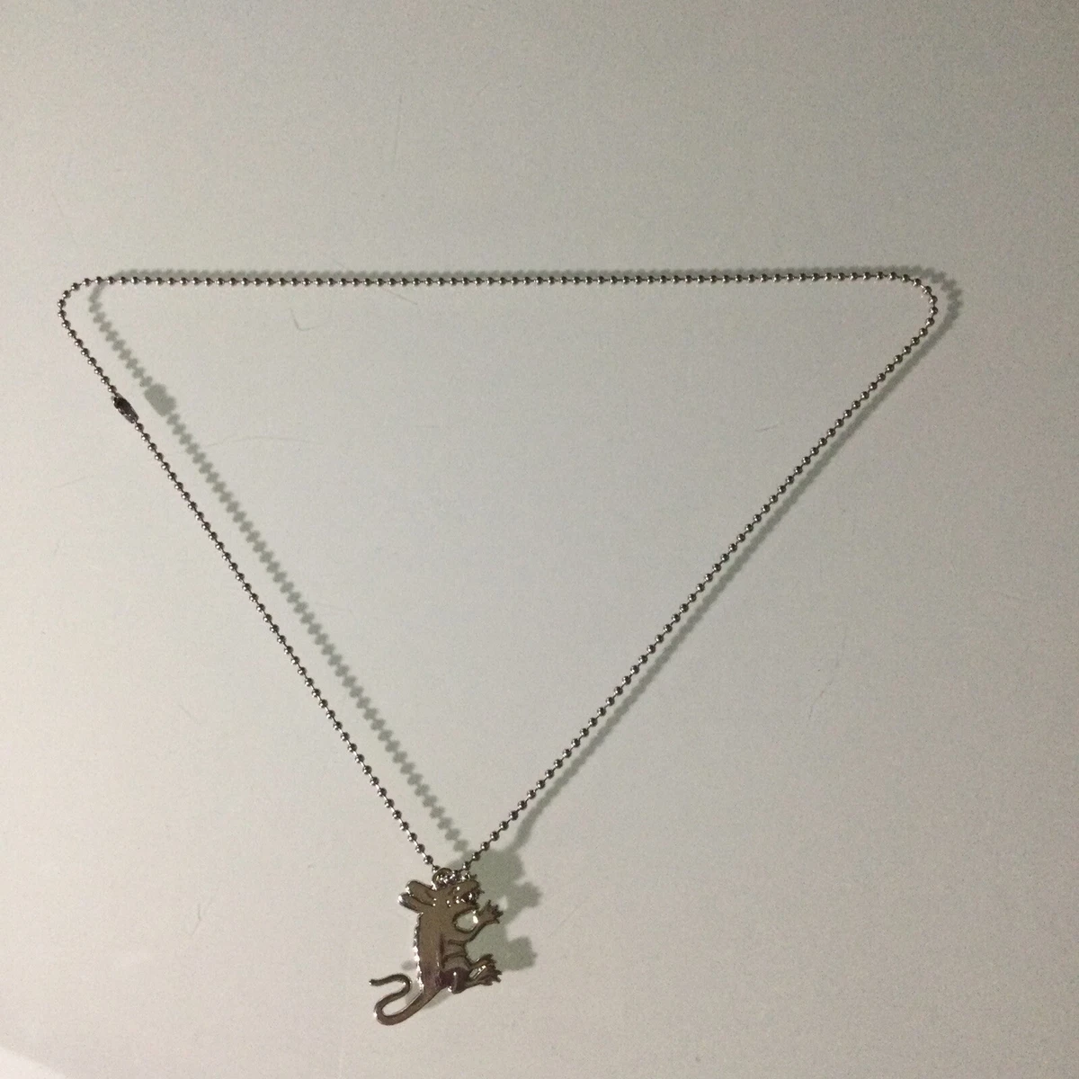 Stussy Silver Rat Necklace eBay