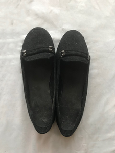 fancy black flat shoes