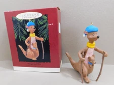 1993 Hallmark Keepsake Ornament Kanga And Roo Winnie The Pooh Collection