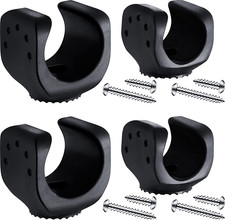 Flashlight Mounting Brackets with Screws Versatile Clip Mount for LED 4 Pieces