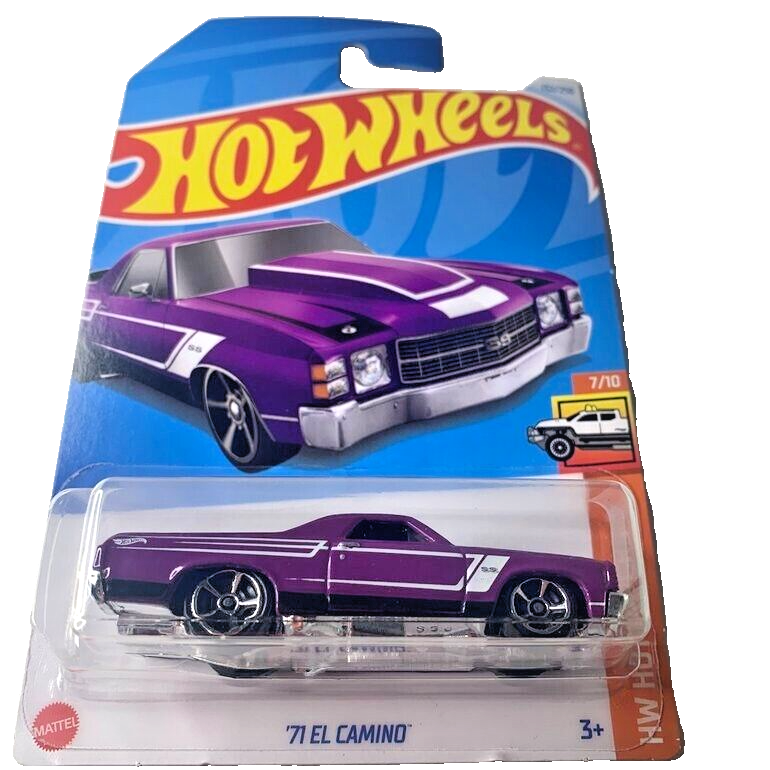 HOT WHEELS 2024 '71 EL CAMINO PURPLE 132/250 HTC34 HW HOT