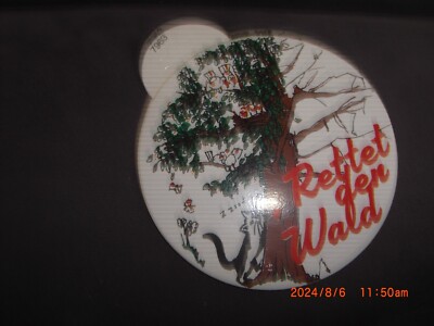 Save the Forest Decal Sticker from the 70s 80s see pictures