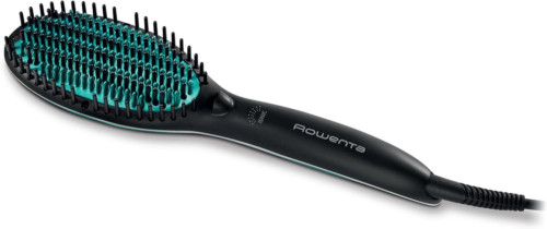 Rowenta Powerstraight CF5820 Spazzola Lisciante Ceramica Ionica Nera
