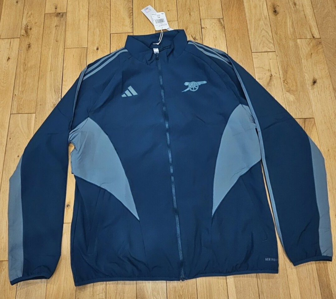 2023 Adidas ARSENAL Team Soccer Jacket Anthem Green Men's XL