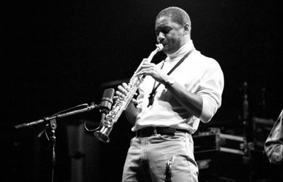 Branford Marsalis performs during the Grateful Dead New Years Eve - Old Photo