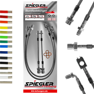 Stahlflex Bremsleitung TALBOT MATRA BAGHEERA X3550 Serie 9 mit M10x1 01.79-