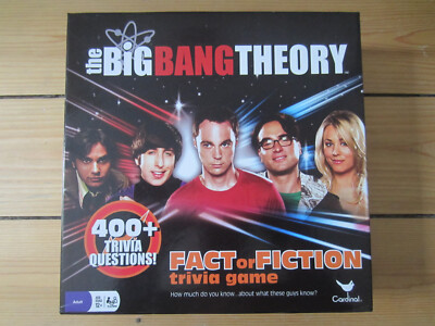 NEU ''The Big Bang Theory''-Spiel ''Fact or Fiction?'' von Cardinal