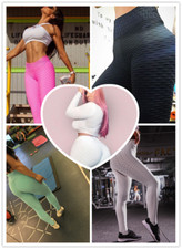 Booty Lifting Anti-Cellulite Leggings - High Waist Scrunch Seamless Yoga Pants