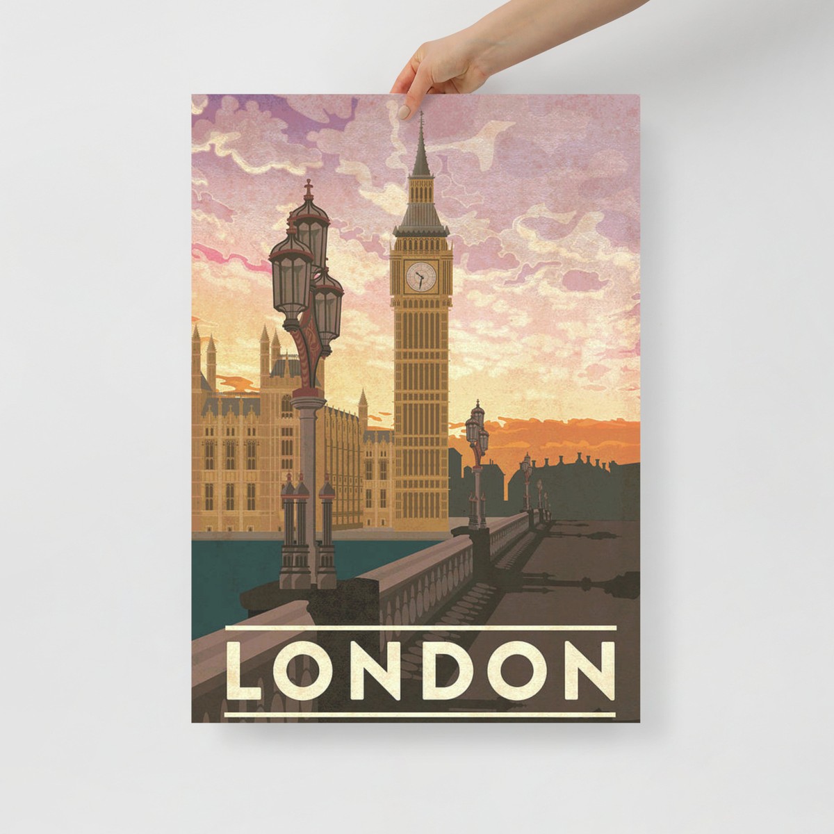 Vintage London Poster