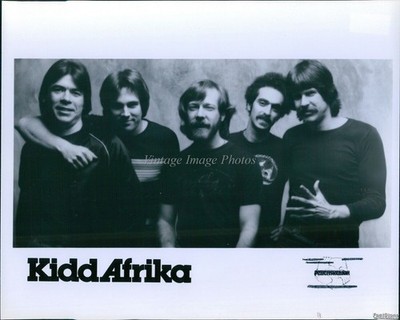 1983 Kidd Afrika R&B Blues Band From San Francisco Musician 8X10 Vintage Photo