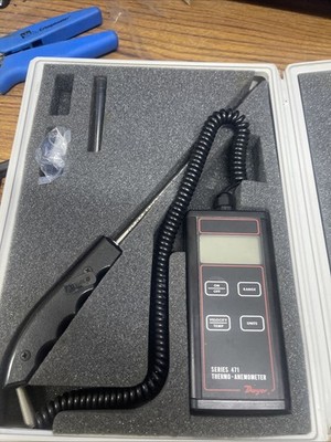 Dwyer Series 471 Thermo - Digital Anemometer