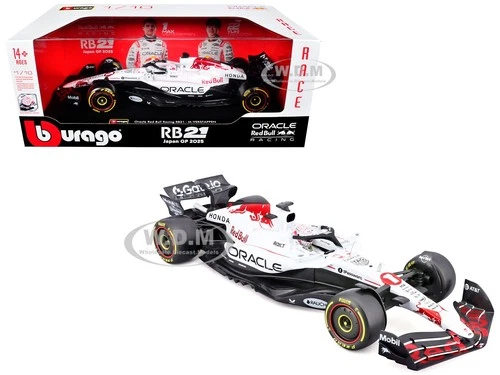 RED BULL RB21 #1 VERSTAPPEN WINNER F1 JAPAN GP (2025) 1/18 BY BBURAGO 18005 MV