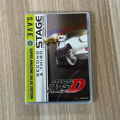 Initial D Second & Third Stage Season 2 + Movie DVD S.A.V.E. Edition OOP