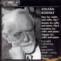 Aberg Lavotha Sparf - Cello WKS - CD - K4Z