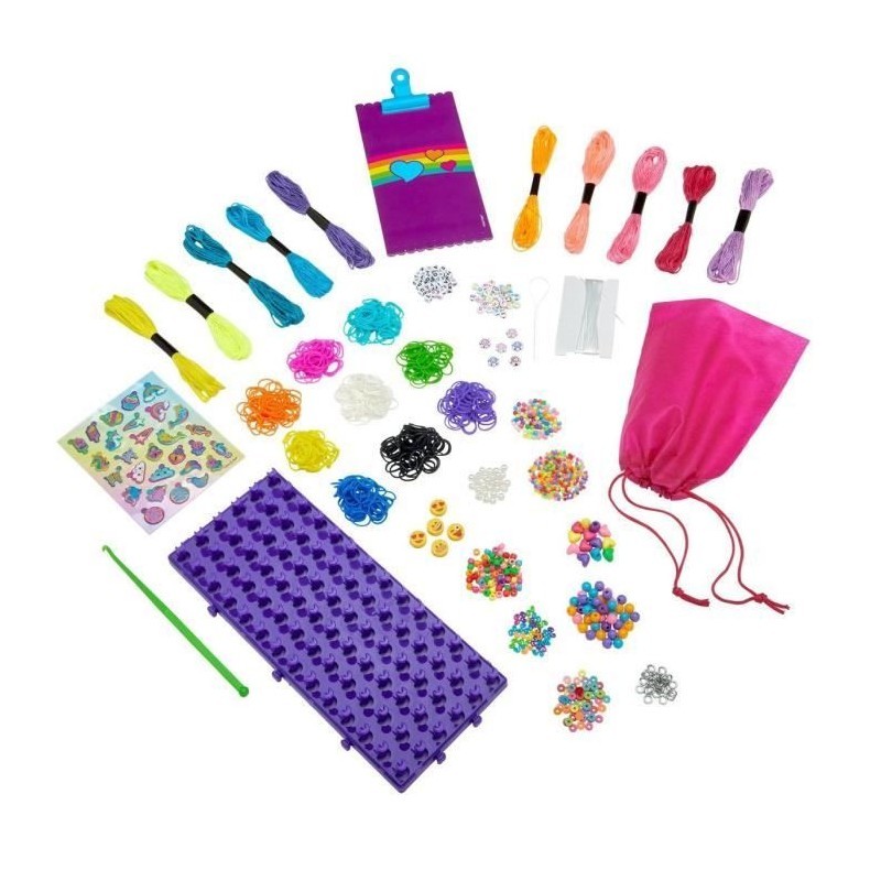 Atelier de création de bracelets de l'amitié Lexibook le cadeau d'anniversaire idéal