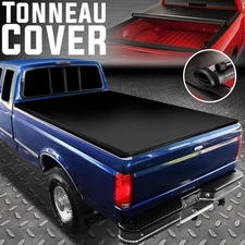 FOR 1973-1998 FORD F150/F250/F350 6.5FT BED SOFT VINYL ROLL-UP TONNEAU COVER