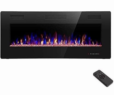 Clearance Sale   R.W.FLAME 42IN Recessed and Wall Mounted electric fireplace