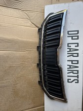SKODA KAROQ 2017 - 2020 GENUINE FRONT BUMPER UPPER GRILLE 57A853653 Damaged