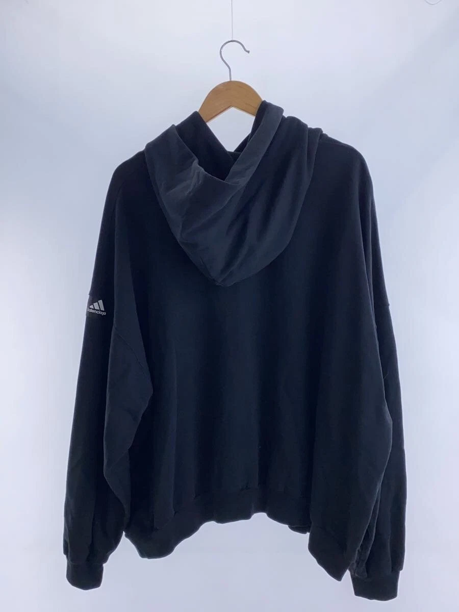 Felpa con cappuccio BALENCIAGA × ADIDAS NERA 2 usata