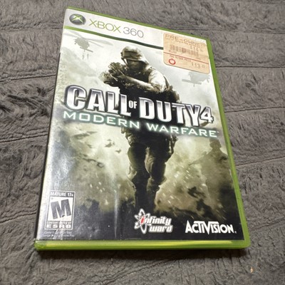 Call of Duty 4 Modern Warfare Microsoft Xbox 360