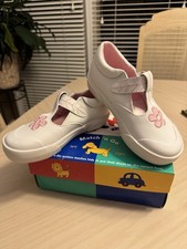 Stride Rite Girls 12 M Matilda White Leather Gym Shoe NIB Munchkin