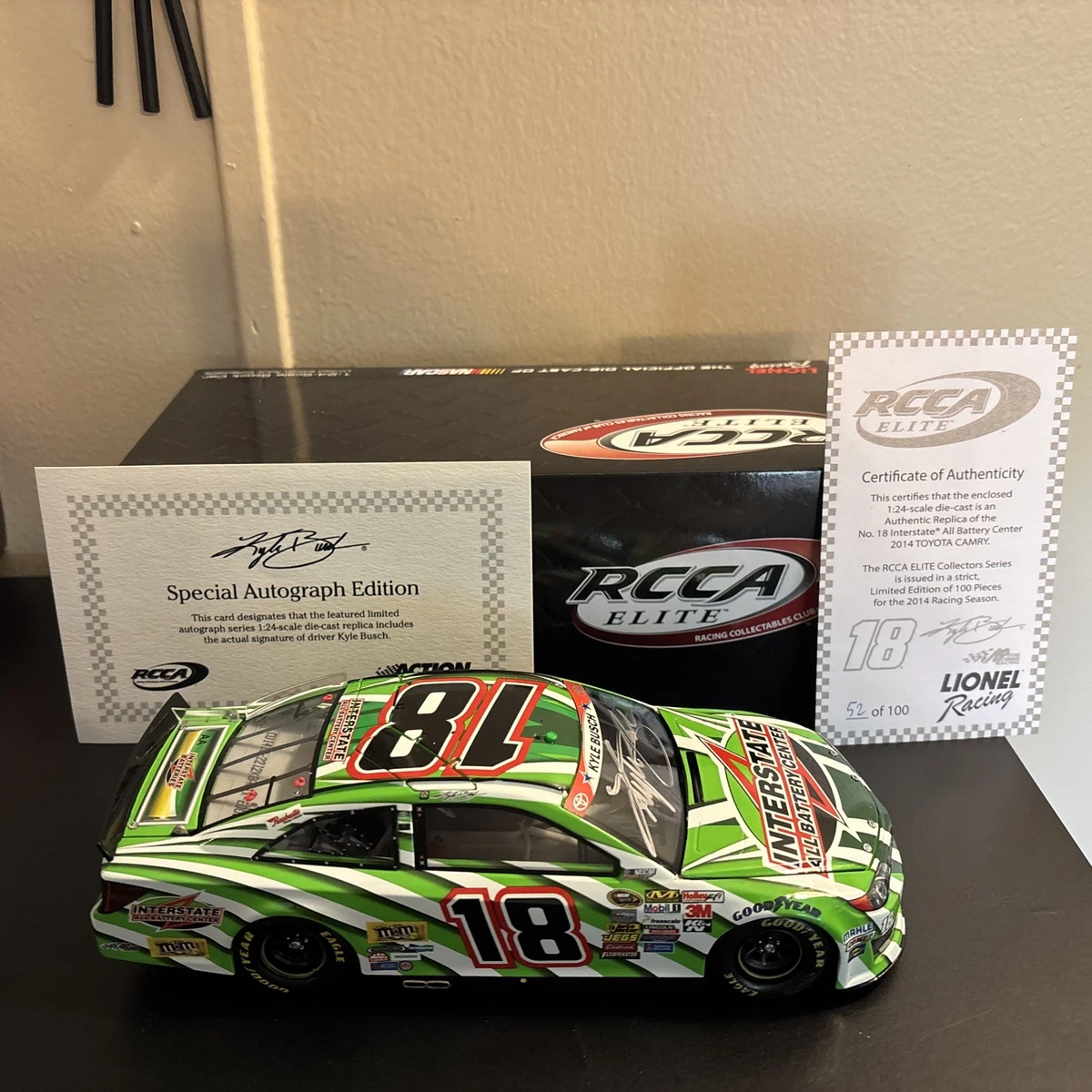 Kyle Busch Diecast Racing Cars 1:24 2014 Vehicle Year for sale | eBay