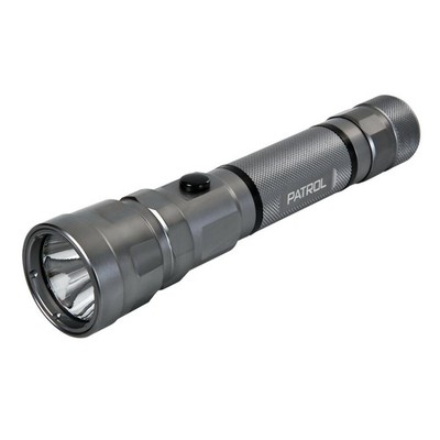 PATROL-LED Taschenlampe Aluminium MAXI 3W CHIP CREE Neueste Generation 250X57MM