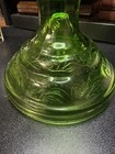 Uranium Glass Oil Lamp — photo 7