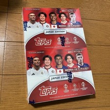 2025 TOPPS UEFA JAPAN EDITION Football Soccer Cards Box Factory Sealed
