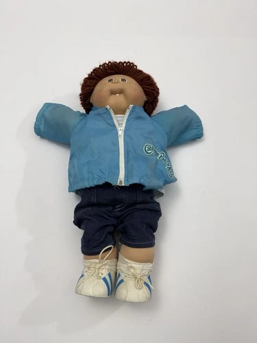 Vintage Cabbage Patch Kids Doll 1985 15" Xavier Roberts Windbreaker