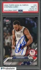 Stephen Curry Signed 2024 Topps Now Olympics #22 PSA 9 PSA/DNA 10 AUTO