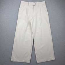 American Eagle Pants Womens 12 Wide Leg High Rise Trouser Stretch Spring Casual