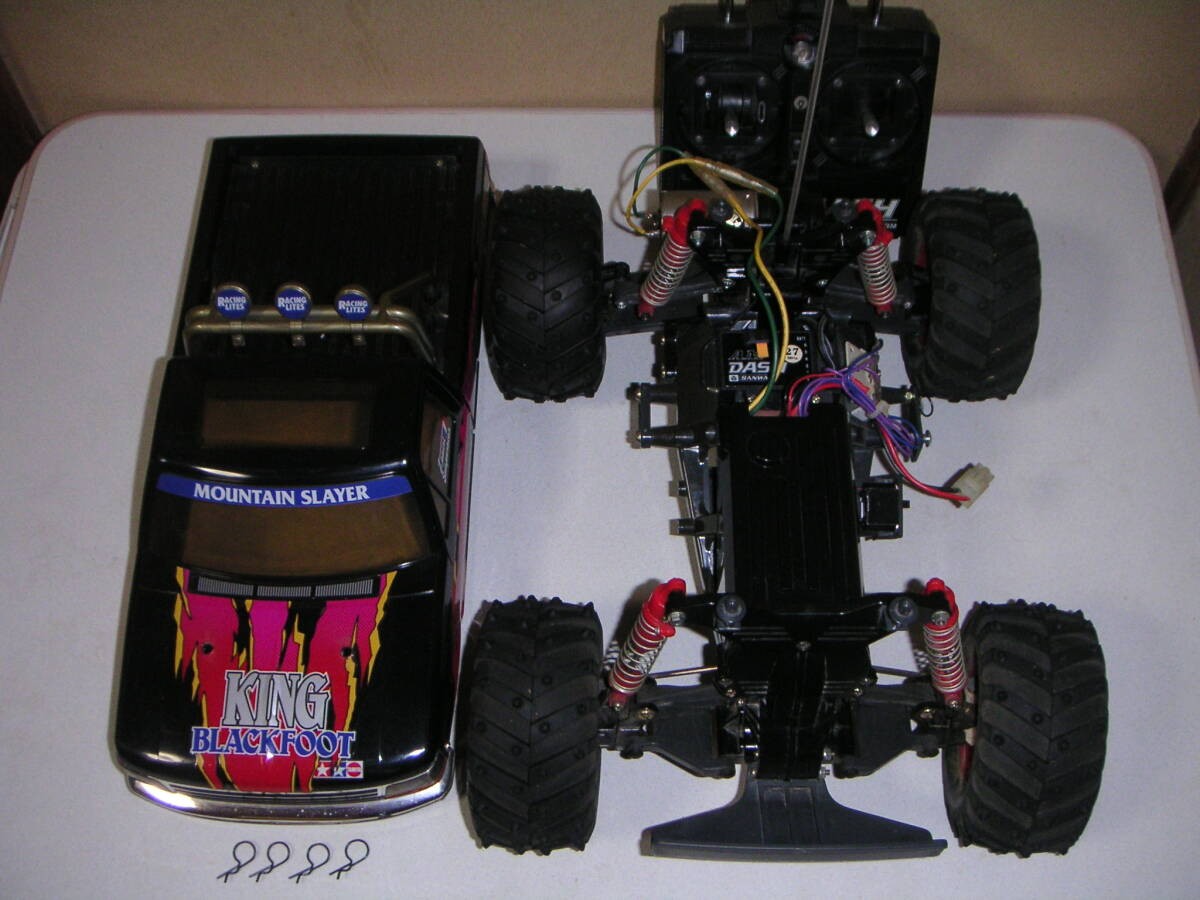 Tamiya King Blackfoot 1/10 RC Monster Truck Off Road AS-IS | eBay