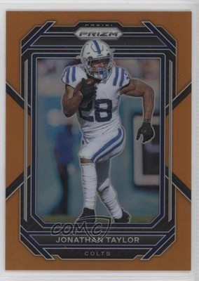 2022 Panini Prizm Orange Prizm 19/249 Jonathan Taylor #122 12tf