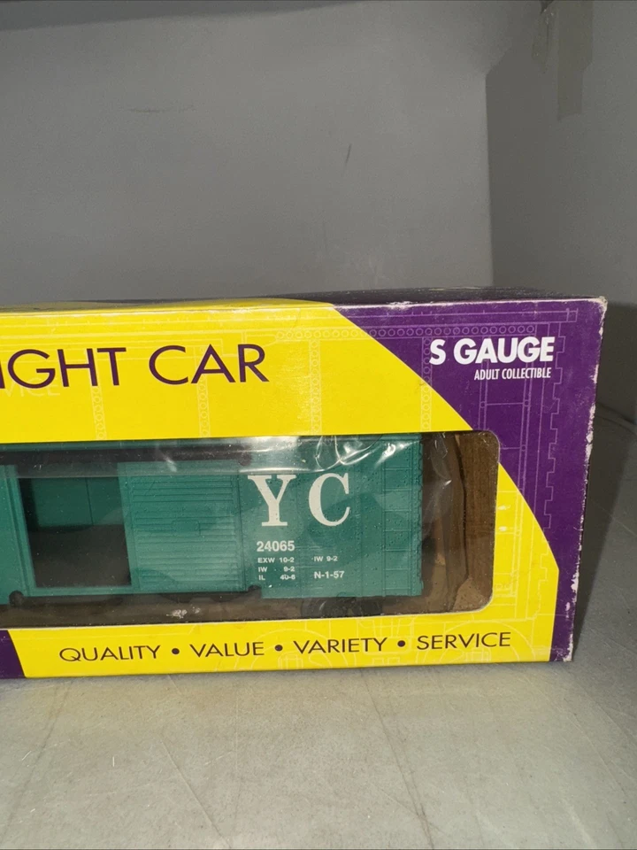 K Line New York Central Boxcar American Flyer S Gauge  K511-007 Brand New - Image 4 of 4