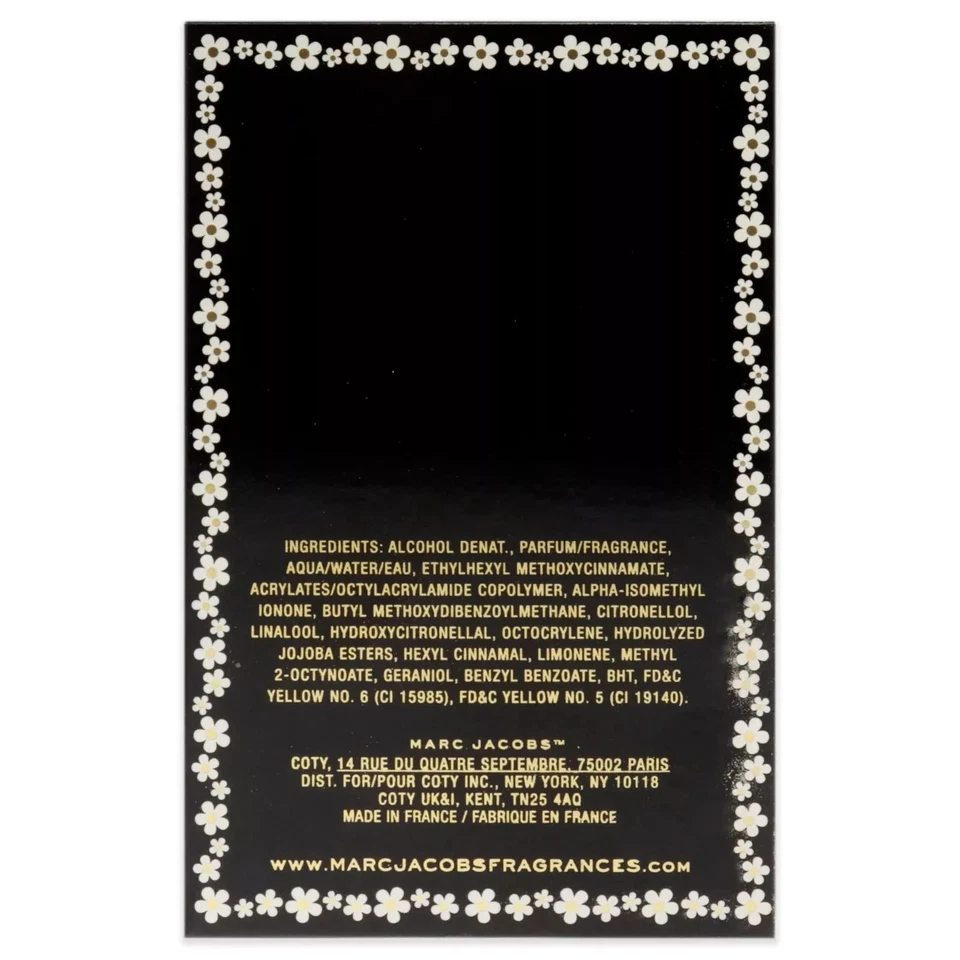 Perfume para mujer Marc Jacobs Daisy por Marc Jacobs 3,4 OZ EDT nuevo en caja Foto 4 de 4