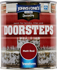 Matt Red Brick, Tile & Doorstep Paint 750Ml - Durable, Easy Application
