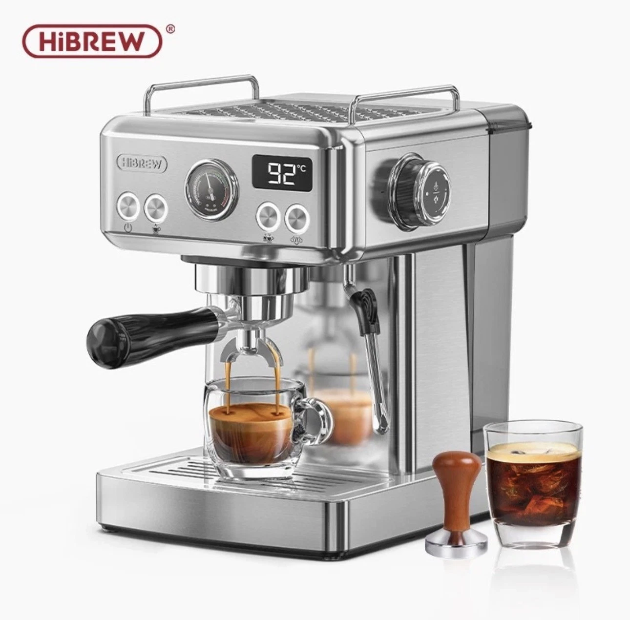 HiBREW H10A 20Bar Semi-Auto Espresso Machine, Temp Adjustable, 58mm Portafilter
Opens in a new windo