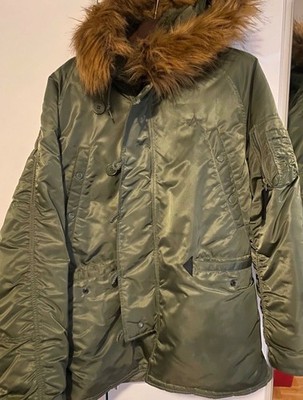 alpha industries jacke sage green