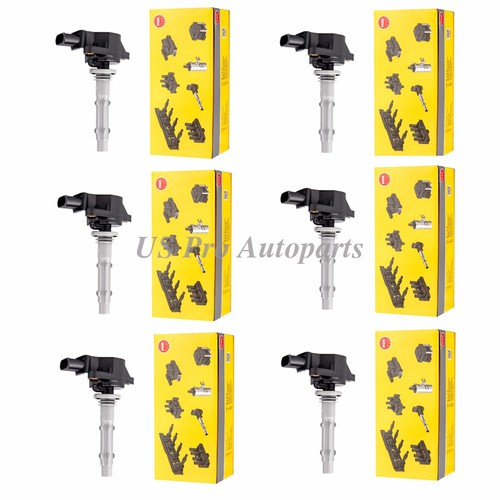 6 pcs OEM NGK Ignition Coils A0001501980 for Mercedes GL450 C250 ML350 V6 - Picture 2 of 8