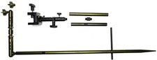 XtraArm Solo Shooting Stick w/ Articulating and U-Grip, Black, XTRA-SSSAAU